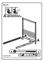 Preview for 9 page of Walker Edison ISLB5C Assembly Instructions Manual