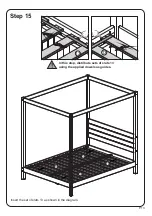 Preview for 13 page of Walker Edison ISLB5C Assembly Instructions Manual