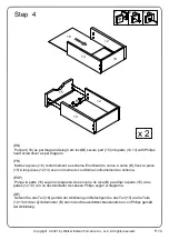 Preview for 14 page of Walker Edison JAHO42CD Assembly Instructions Manual