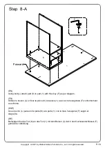 Preview for 18 page of Walker Edison JAHO42CD Assembly Instructions Manual