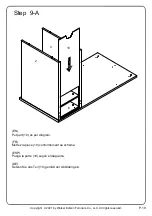 Preview for 19 page of Walker Edison JAHO42CD Assembly Instructions Manual