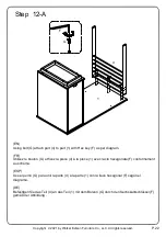 Preview for 22 page of Walker Edison JAHO42CD Assembly Instructions Manual