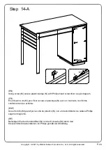 Preview for 24 page of Walker Edison JAHO42CD Assembly Instructions Manual