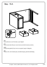 Preview for 25 page of Walker Edison JAHO42CD Assembly Instructions Manual