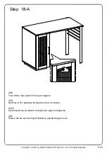 Preview for 28 page of Walker Edison JAHO42CD Assembly Instructions Manual