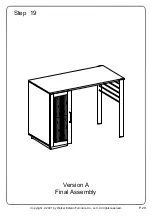 Preview for 29 page of Walker Edison JAHO42CD Assembly Instructions Manual