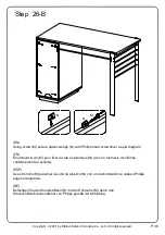 Preview for 36 page of Walker Edison JAHO42CD Assembly Instructions Manual