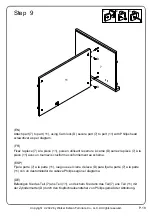 Preview for 18 page of Walker Edison JLLF6F Assembly Instructions Manual