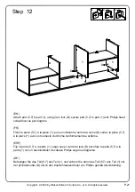 Preview for 21 page of Walker Edison JLLF6F Assembly Instructions Manual