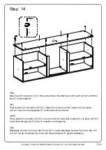 Preview for 23 page of Walker Edison JLLF6F Assembly Instructions Manual