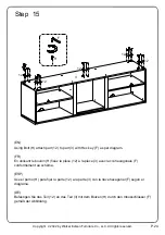 Preview for 24 page of Walker Edison JLLF6F Assembly Instructions Manual