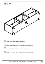 Preview for 26 page of Walker Edison JLLF6F Assembly Instructions Manual