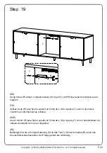 Preview for 28 page of Walker Edison JLLF6F Assembly Instructions Manual