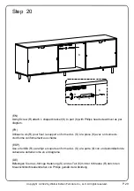 Preview for 29 page of Walker Edison JLLF6F Assembly Instructions Manual