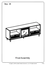 Preview for 35 page of Walker Edison JLLF6F Assembly Instructions Manual