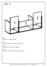 Предварительный просмотр 14 страницы Walker Edison JLLM2F Assembly Instructions Manual