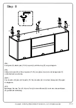 Предварительный просмотр 17 страницы Walker Edison JLLM2F Assembly Instructions Manual