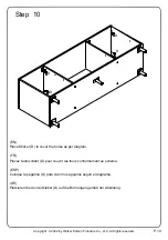 Предварительный просмотр 19 страницы Walker Edison JLLM2F Assembly Instructions Manual