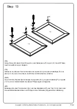 Предварительный просмотр 22 страницы Walker Edison JLLM2F Assembly Instructions Manual