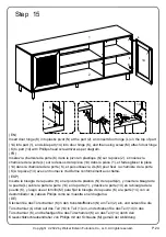 Предварительный просмотр 24 страницы Walker Edison JLLM2F Assembly Instructions Manual