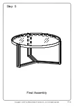 Preview for 10 page of Walker Edison KENL1KG Assembly Instructions Manual