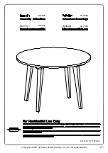 Preview for 1 page of Walker Edison KOCD6E Assembly Instructions Manual