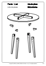 Preview for 4 page of Walker Edison KOCD6E Assembly Instructions Manual