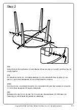 Preview for 7 page of Walker Edison KOCD6E Assembly Instructions Manual