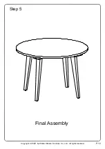 Preview for 10 page of Walker Edison KOCD6E Assembly Instructions Manual