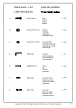 Предварительный просмотр 7 страницы Walker Edison KOCL4K Assembly Instructions Manual