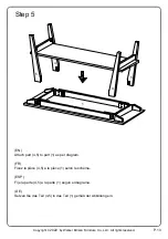 Предварительный просмотр 13 страницы Walker Edison KOCL4K Assembly Instructions Manual