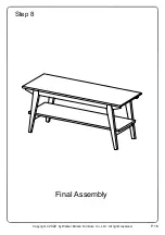 Предварительный просмотр 16 страницы Walker Edison KOCL4K Assembly Instructions Manual