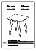 Preview for 1 page of Walker Edison KOCL8K Assembly Instructions Manual