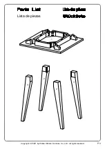 Preview for 3 page of Walker Edison KOCL8K Assembly Instructions Manual