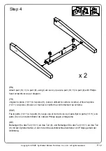 Предварительный просмотр 12 страницы Walker Edison KOCM9E Assembly Instructions Manual