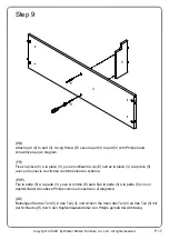 Предварительный просмотр 17 страницы Walker Edison KOCM9E Assembly Instructions Manual