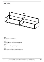 Предварительный просмотр 19 страницы Walker Edison KOCM9E Assembly Instructions Manual