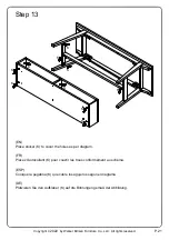 Предварительный просмотр 21 страницы Walker Edison KOCM9E Assembly Instructions Manual