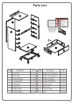 Preview for 3 page of Walker Edison LEEB3B Assembly Instructions Manual