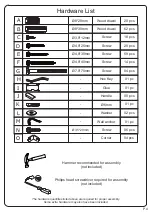 Preview for 4 page of Walker Edison LEEB3B Assembly Instructions Manual