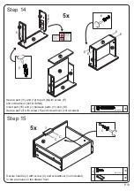 Preview for 12 page of Walker Edison LEEB3B Assembly Instructions Manual