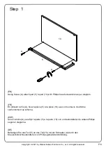 Preview for 6 page of Walker Edison MAYM9E Assembly Instructions Manual