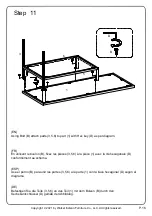 Preview for 16 page of Walker Edison MAYM9E Assembly Instructions Manual