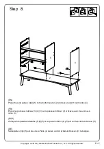 Preview for 17 page of Walker Edison Mid-Century AH52CMC Assembly Instructions Manual