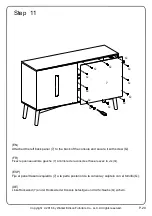 Preview for 20 page of Walker Edison Mid-Century AH52CMC Assembly Instructions Manual