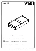 Preview for 24 page of Walker Edison Mid-Century AH52CMC Assembly Instructions Manual