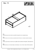 Preview for 28 page of Walker Edison Mid-Century AH52CMC Assembly Instructions Manual