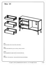 Preview for 29 page of Walker Edison Mid-Century AH52CMC Assembly Instructions Manual