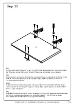 Preview for 32 page of Walker Edison Mid-Century AH52CMC Assembly Instructions Manual