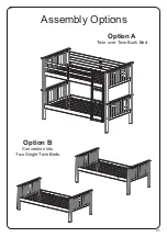 Preview for 5 page of Walker Edison Mission BWTOTMS Assembly Instructions Manual